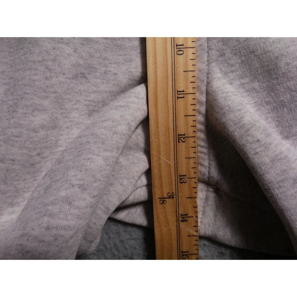 Vintage Adidas Sweat Shorts Mens Size‎ XL Gray Cut Off Zipped Pockets Drawstring